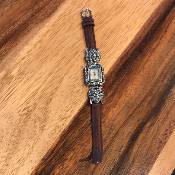 Beautiful Brighton Watch Mother of Pearl Face Leather Strap - Picture 4 of 7